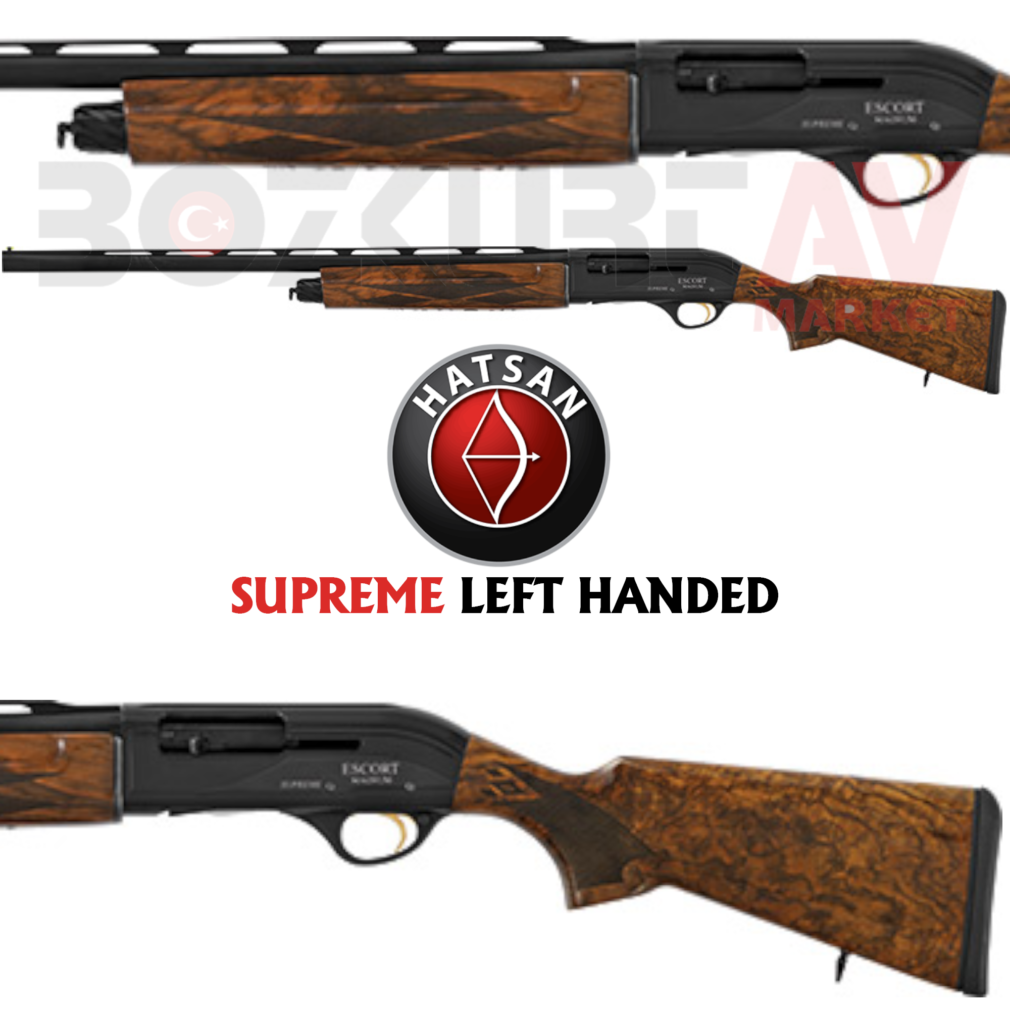 Hatsan Escort Magnum Supreme LEFT Otomatik Av Tüfeği