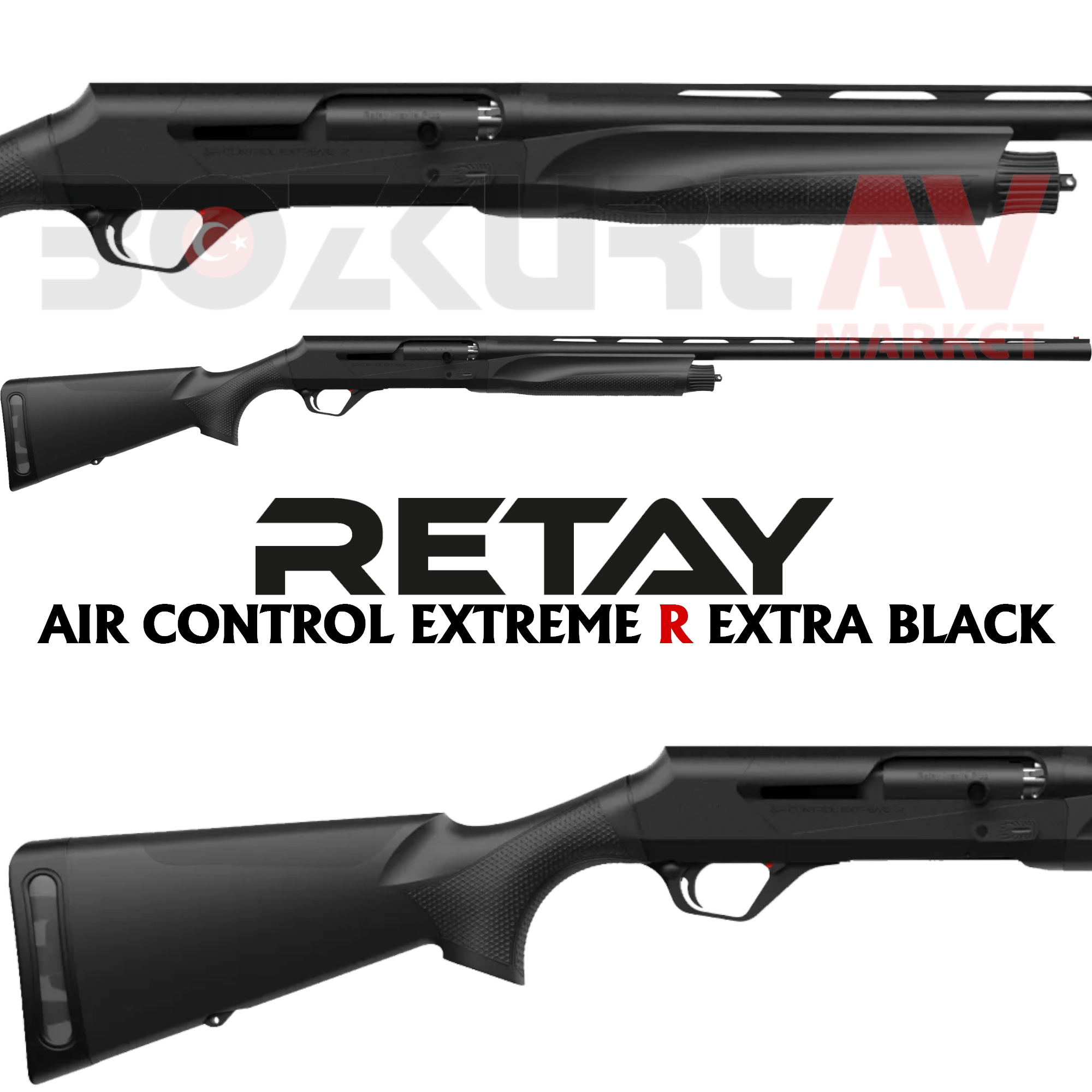 Retay Arms Air Control Extreme R Extra Black Otomatik Av Tüfeği