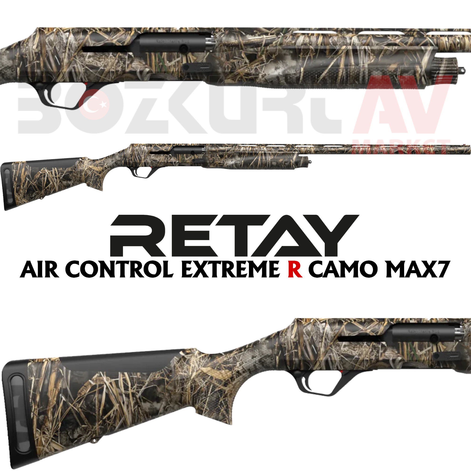 Retay Arms Air Control Extreme R Camo MAX7 Otomatik Av Tüfeği