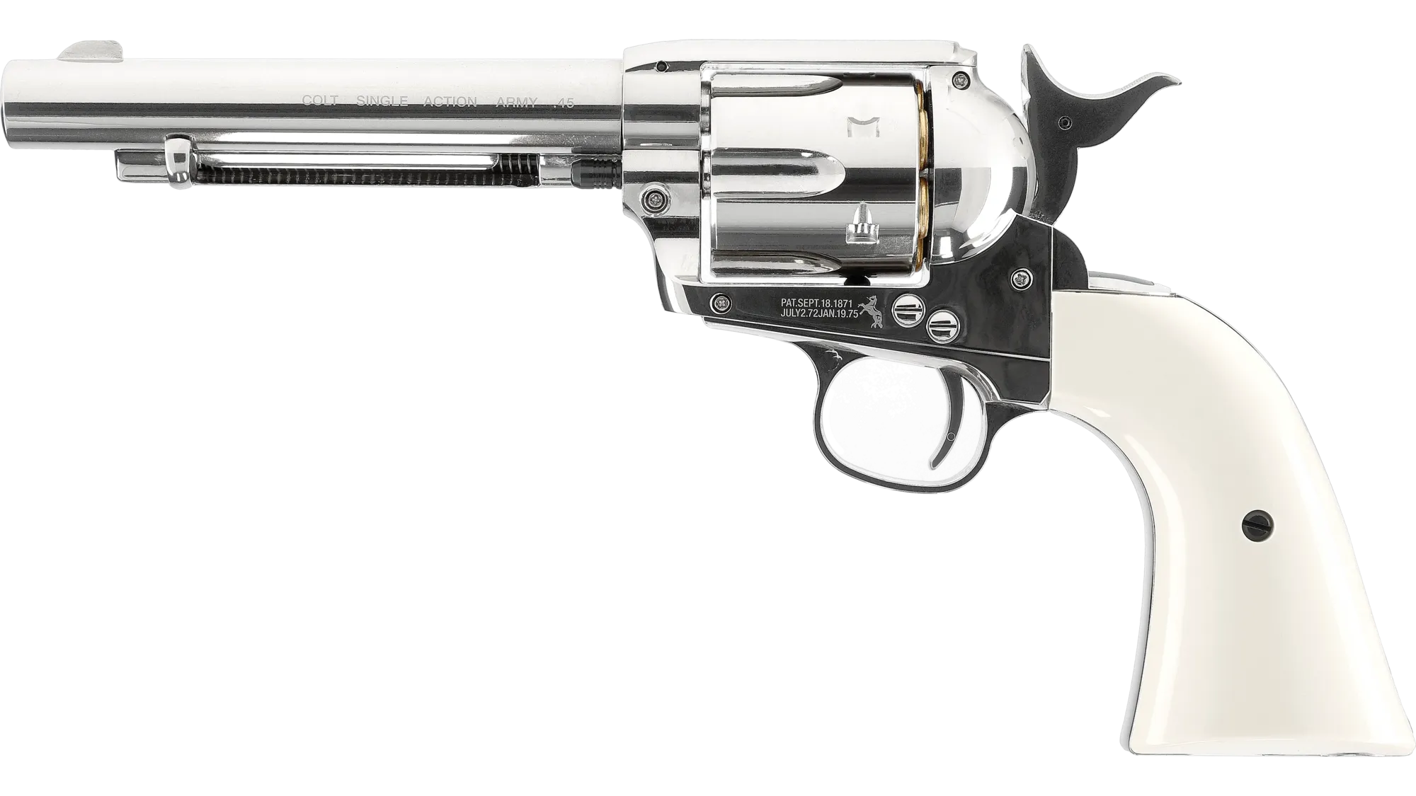 Colt Single Action Army 45 Nickel 5,5 Havalı Tabanca