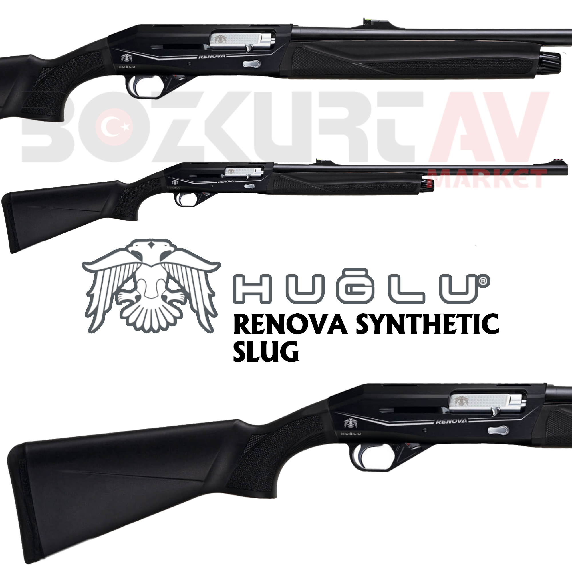 Huğlu Renova Synthetic Slug Otomatik Av Tüfeği