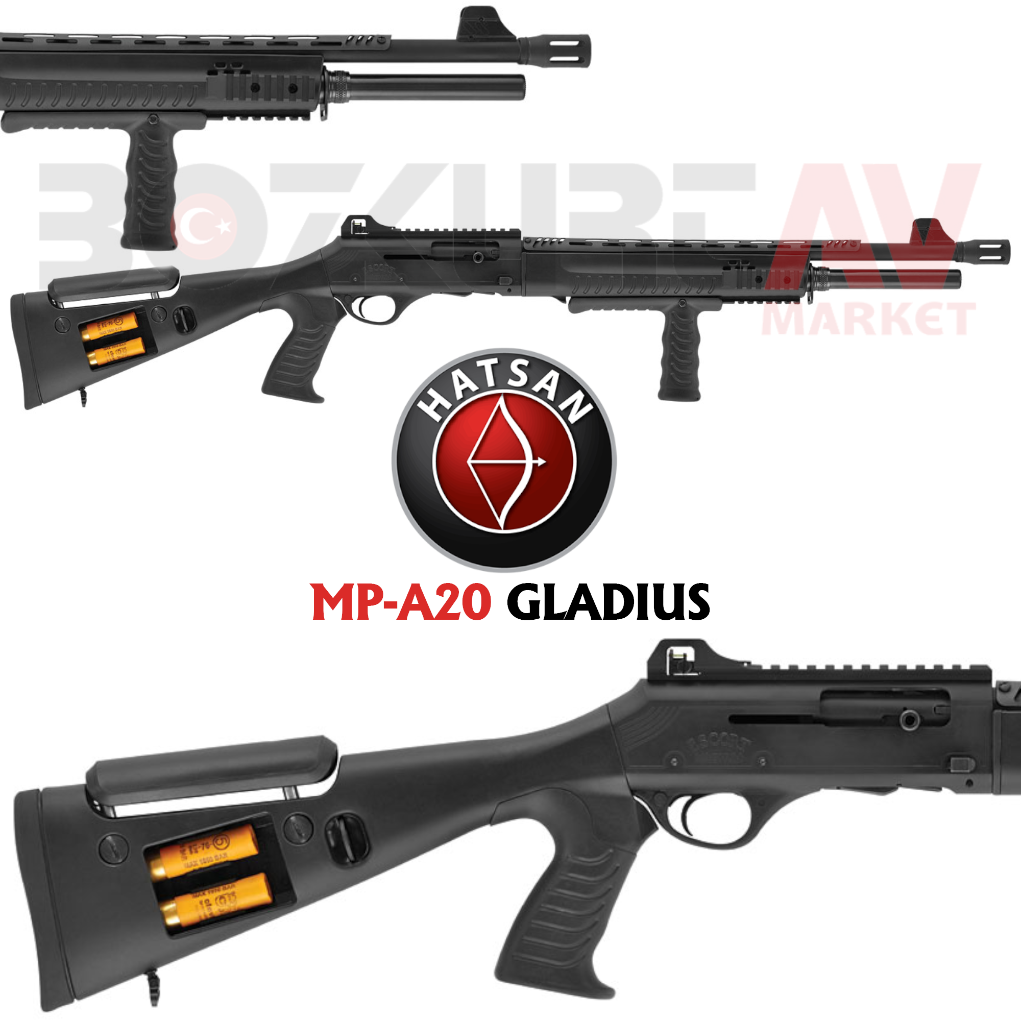 Hatsan Escort Magnum MP-A20 Gladius Otomatik Av Tüfeği