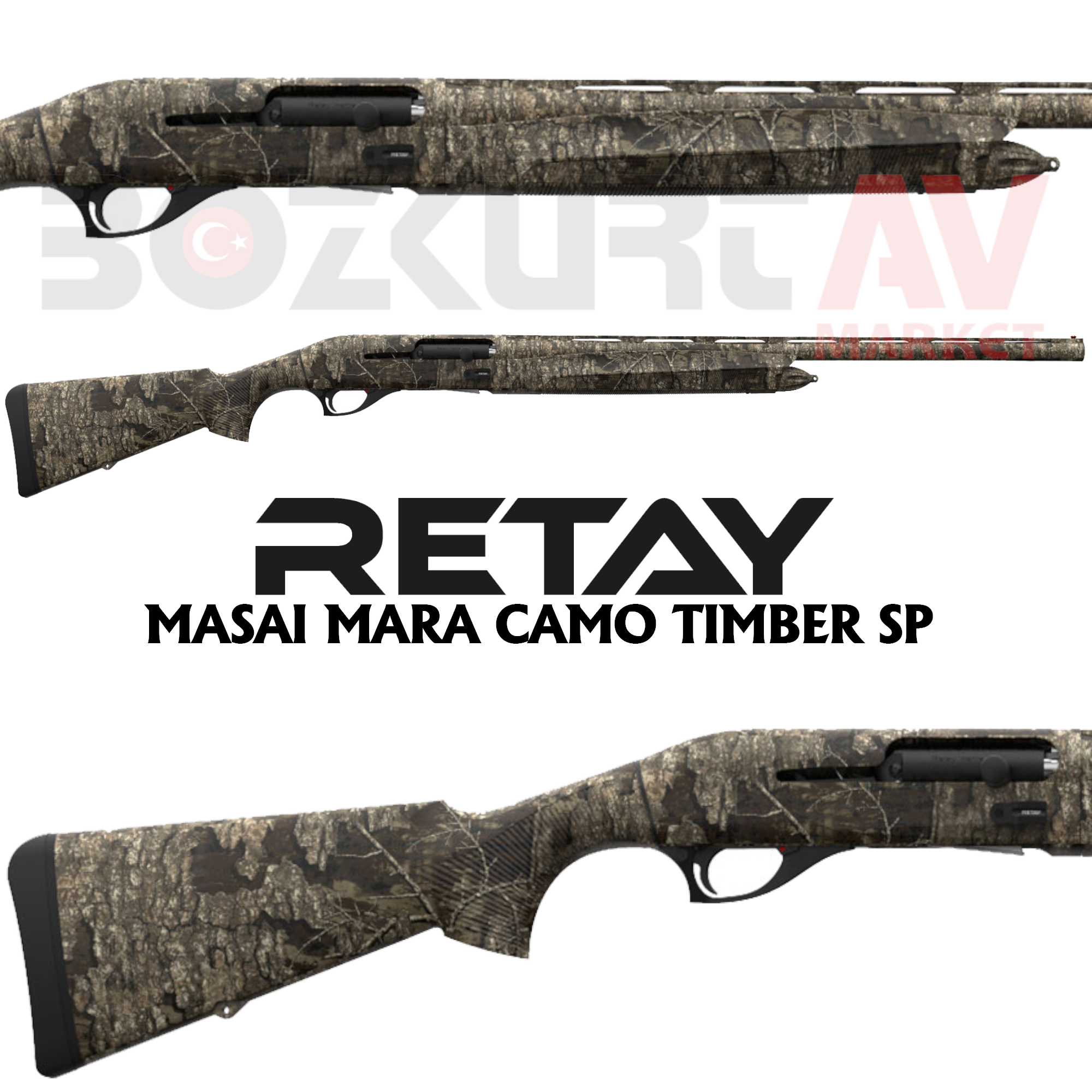 Retay Arms Masai Mara Camo Timber SP Otomatik Av Tüfeği
