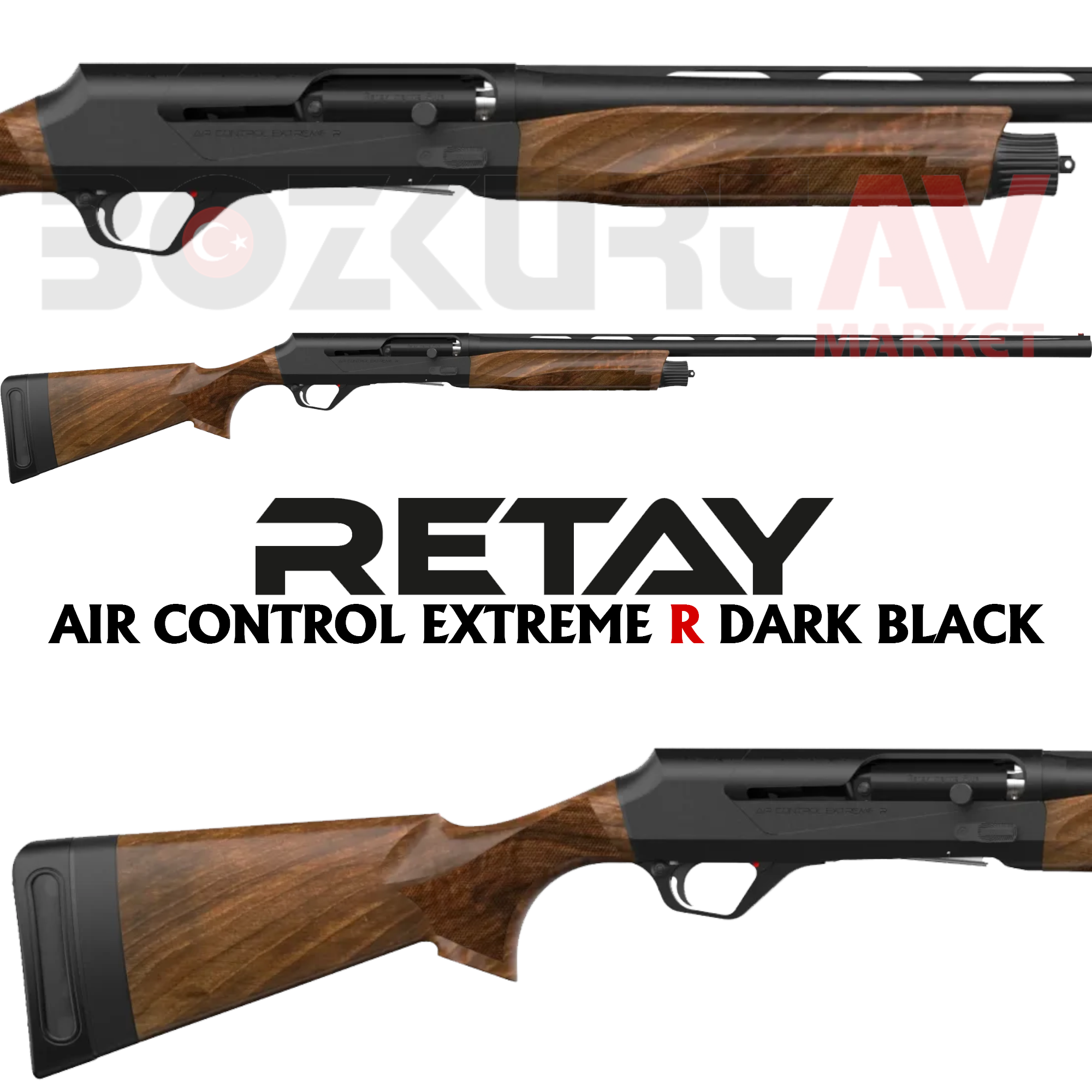 Retay Arms Air Control Extreme R Dark Black Otomatik Av Tüfeği