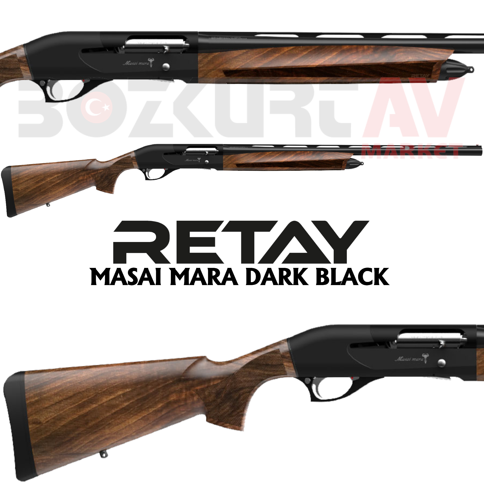 Retay Arms Masai Mara Dark Black Otomatik Av Tüfeği