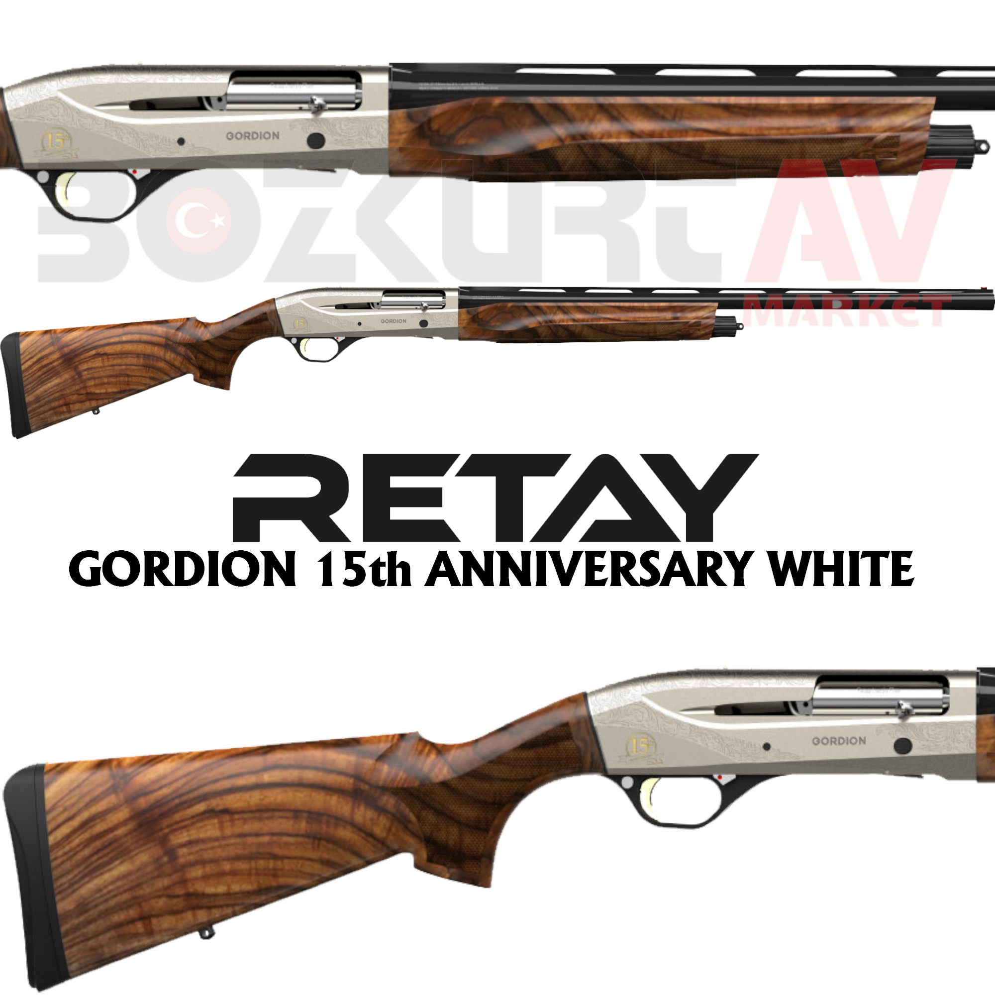Retay Arms Gordion 15th Anniversary White Otomatik Av Tüfeği