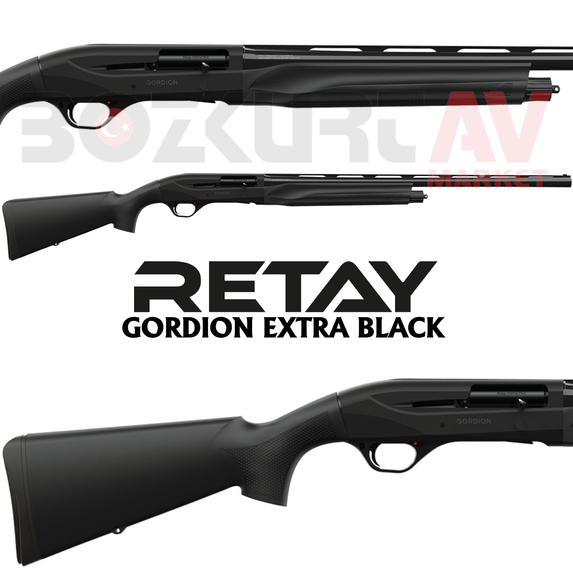 Retay Arms Gordion Extra Black Otomatik Av Tüfeği