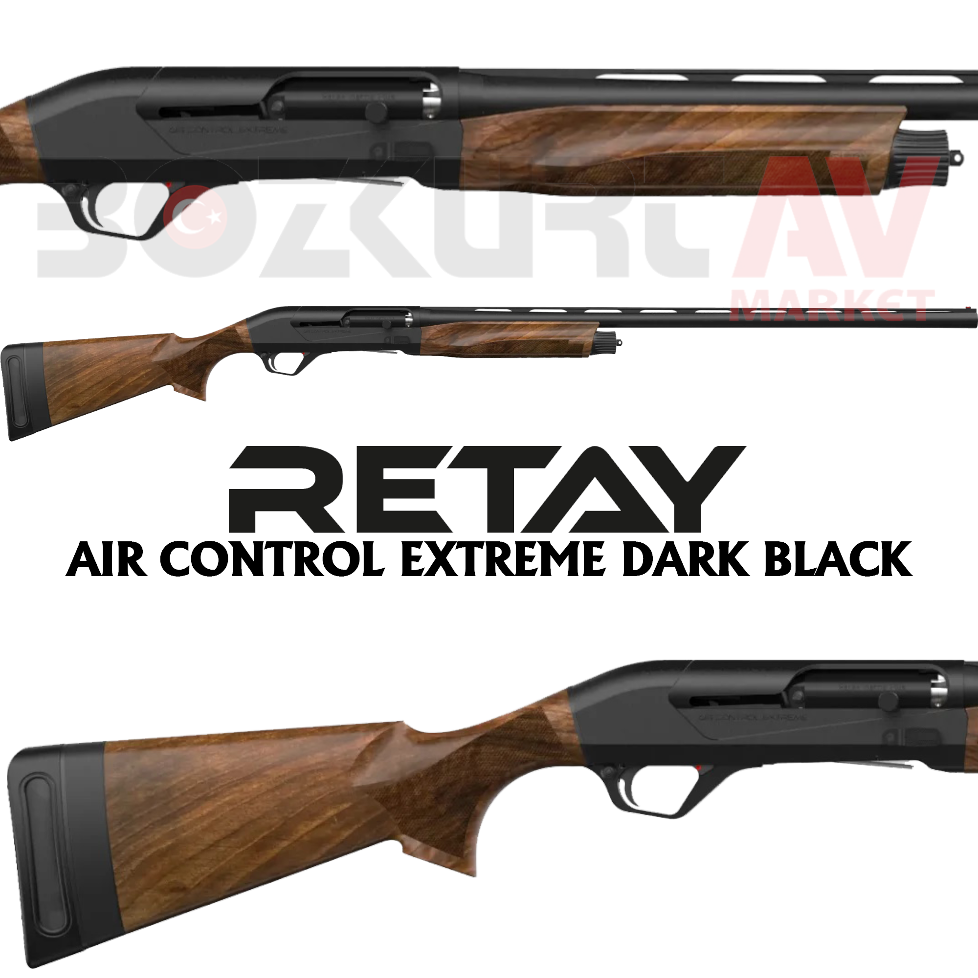 Retay Arms Air Control Extreme Dark Black Otomatik Av Tüfeği
