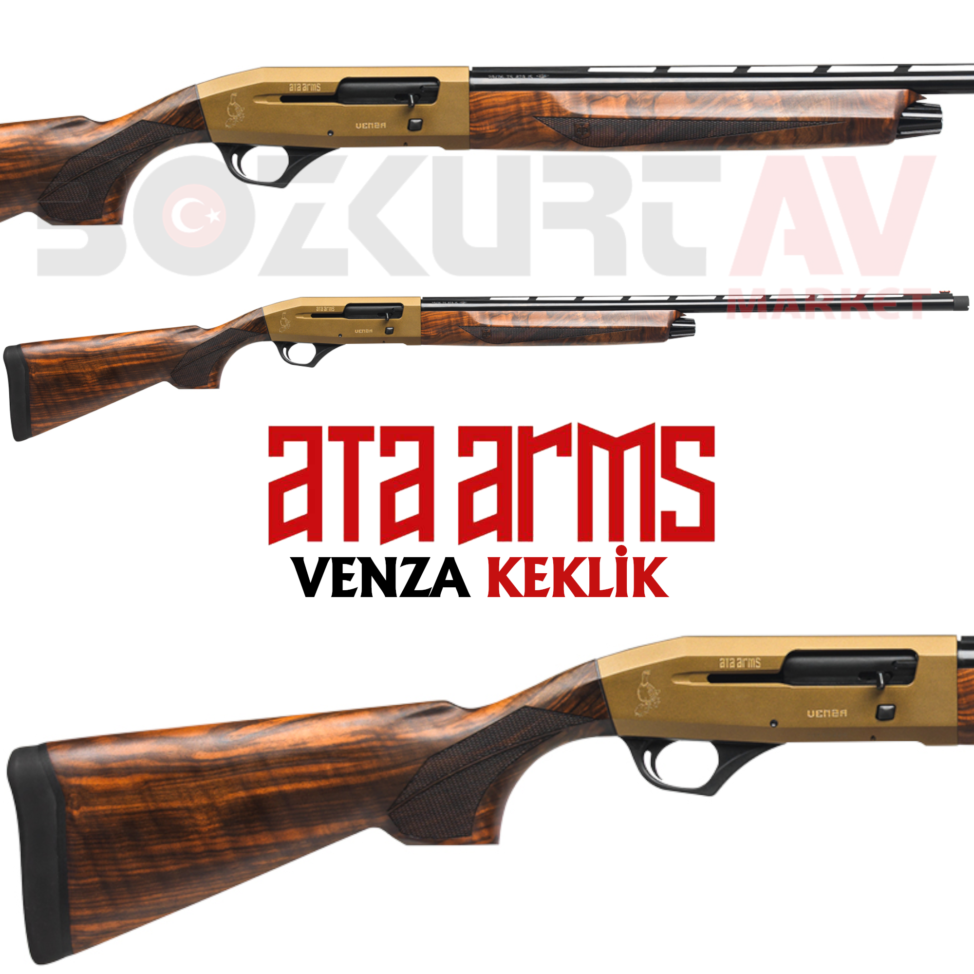 En ucuz Ata Arms Venza Keklik Otomatik Av Tüfeği Bozkurtav.com'da..