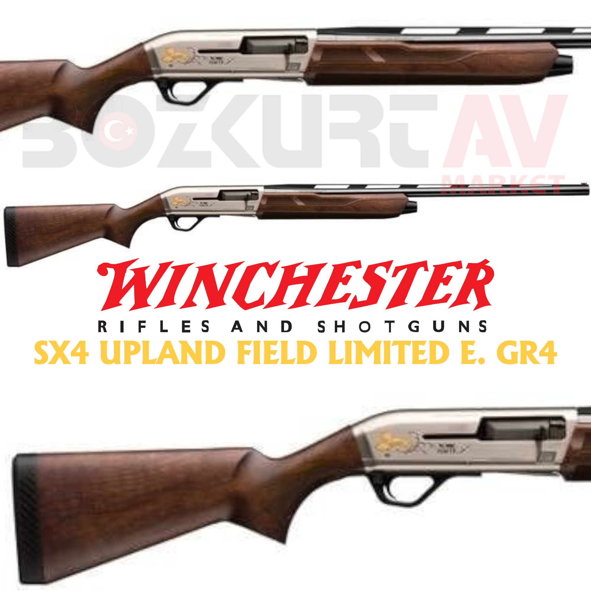 Winchester SX4 Upland Field Limited Edition GR4 Otomatik Av Tüfeği