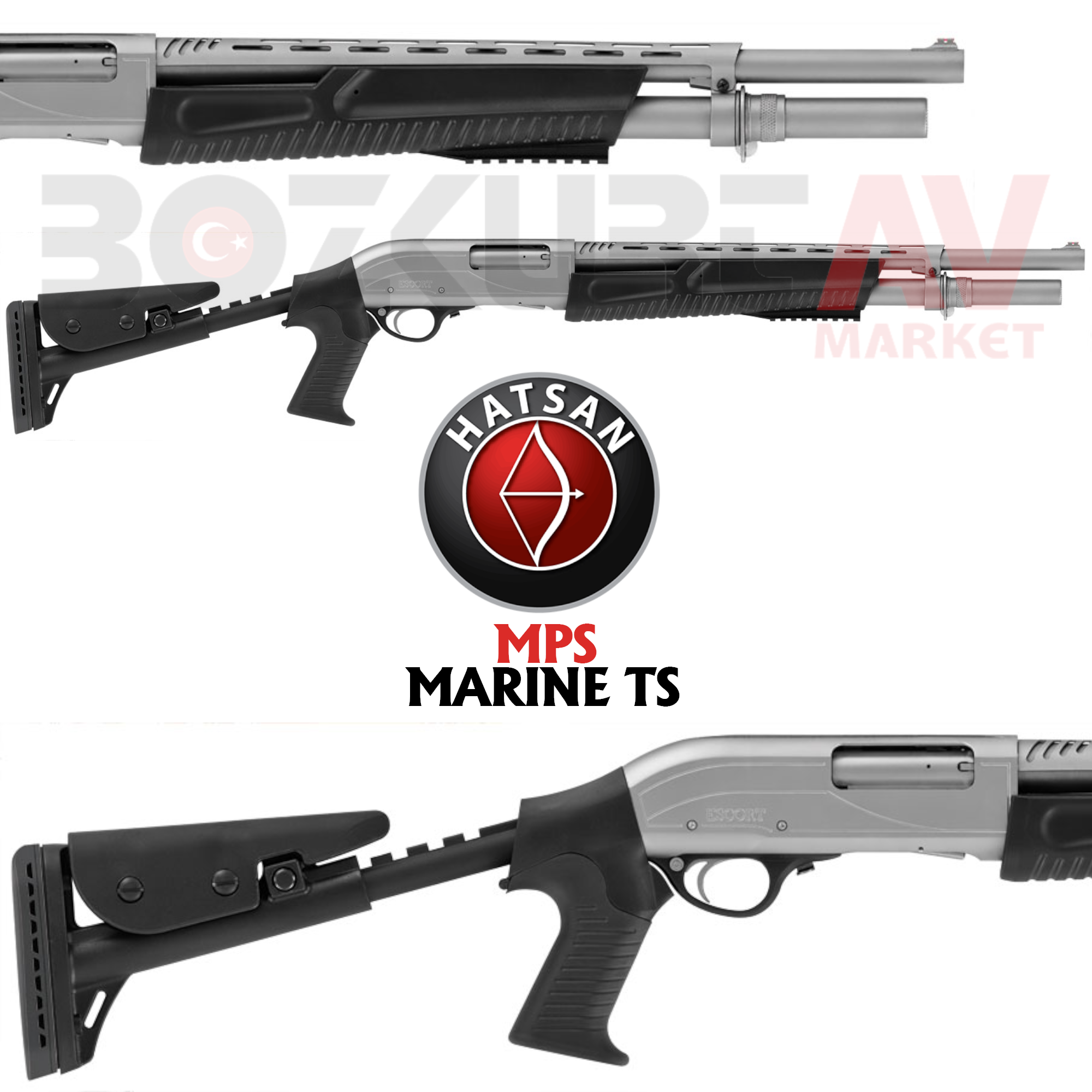Hatsan Escort Magnum MPS Marine TS Pompalı Av Tüfeği