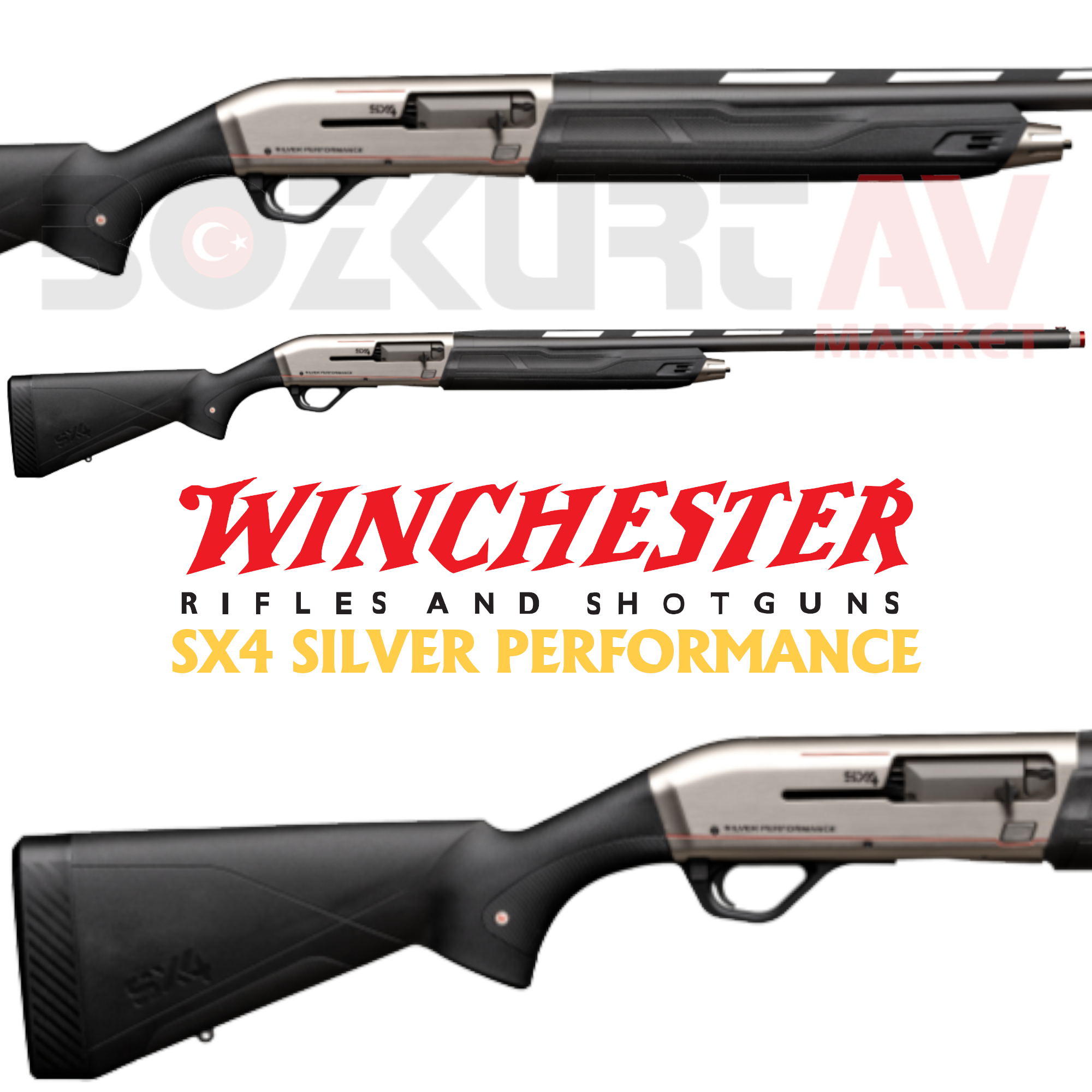 Winchester SX4 Silver Performance Otomatik Av Tüfeği