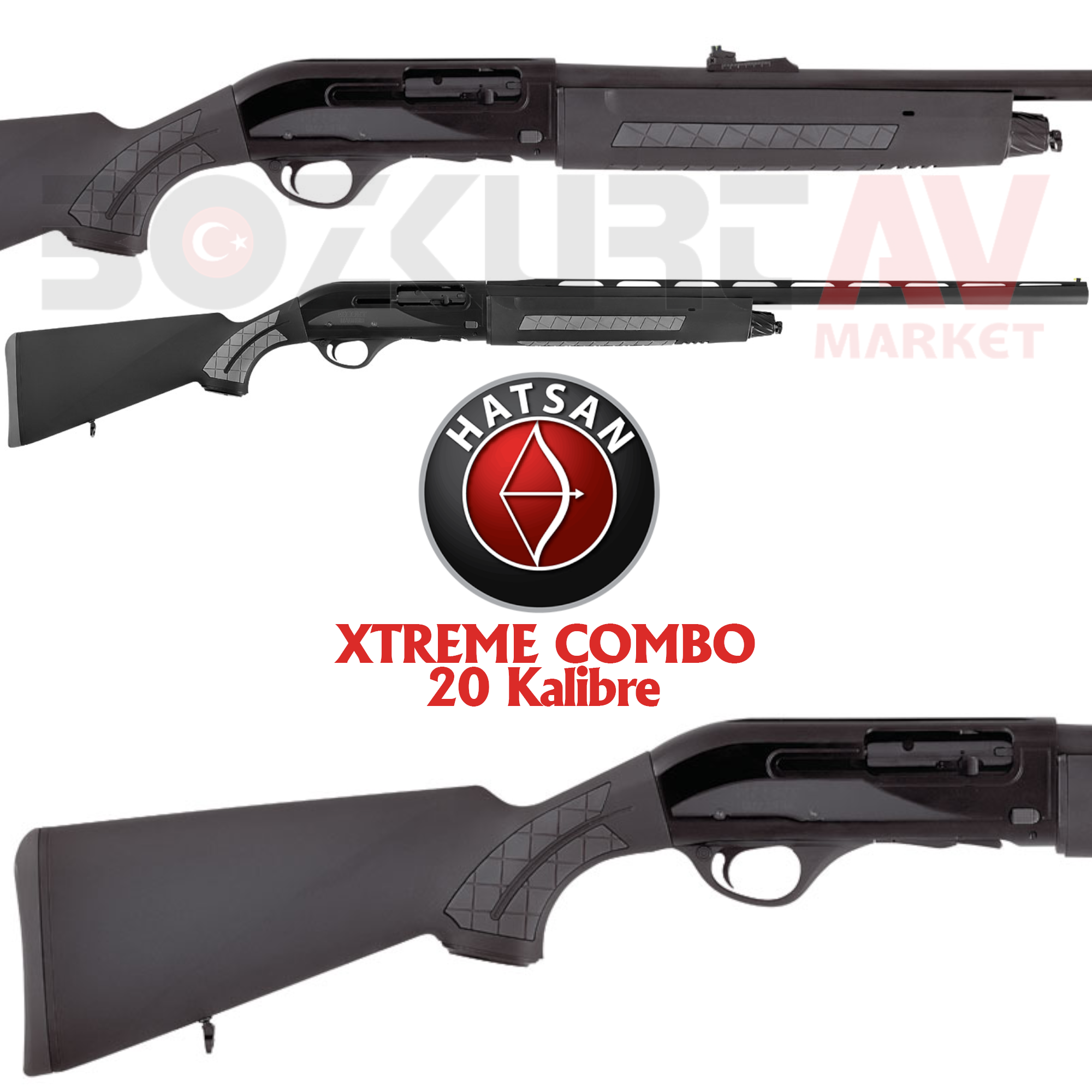 Hatsan Escort Magnum Xtreme 20 COMBO Otomatik Av Tüfeği