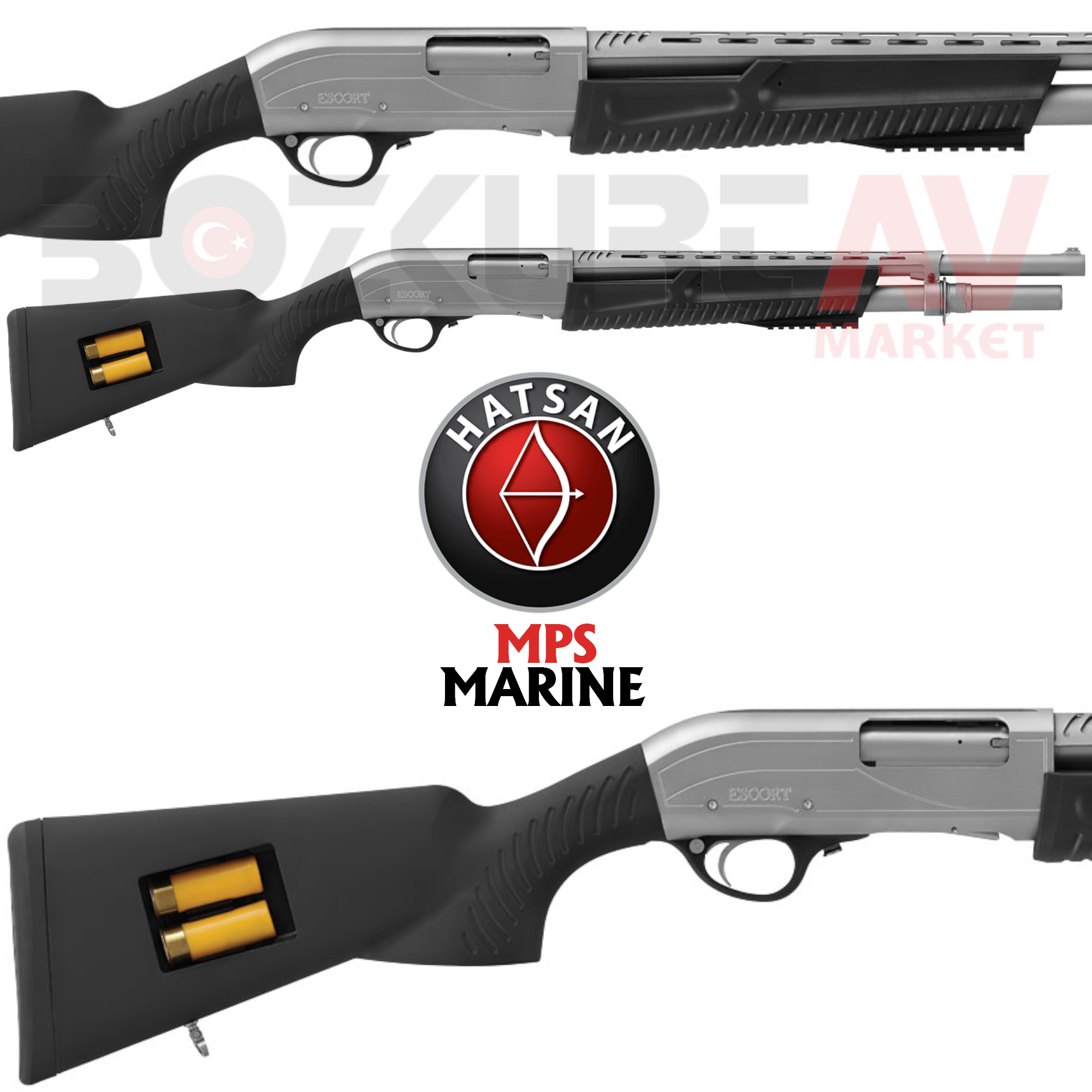 Hatsan Escort Magnum MPS Marine Pompalı Av Tüfeği