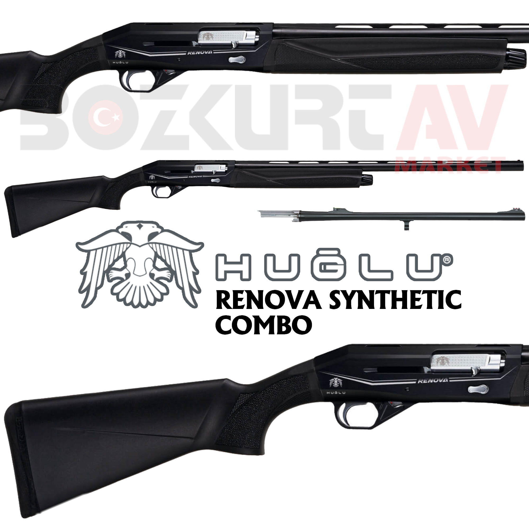 Huğlu Renova Synthetic COMBO Otomatik Av Tüfeği