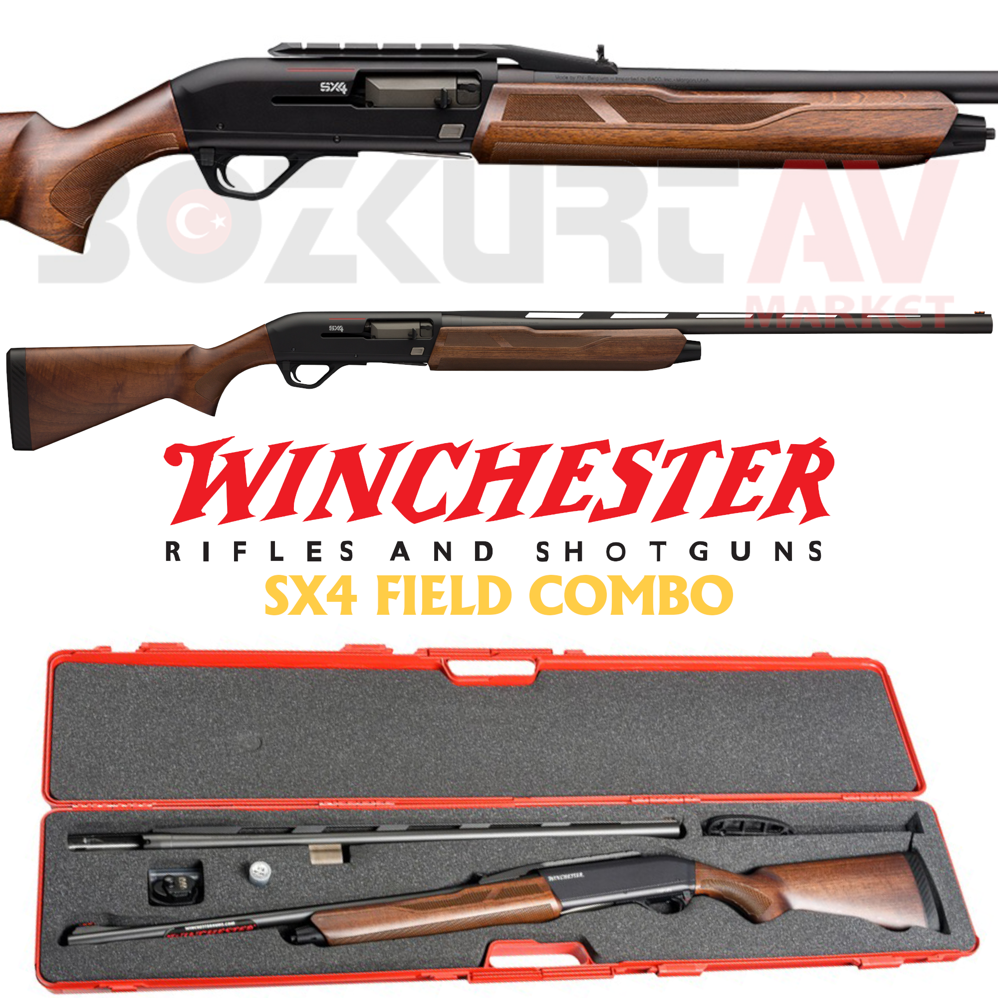 Winchester SX4 Field Combo Otomatik Av Tüfeği