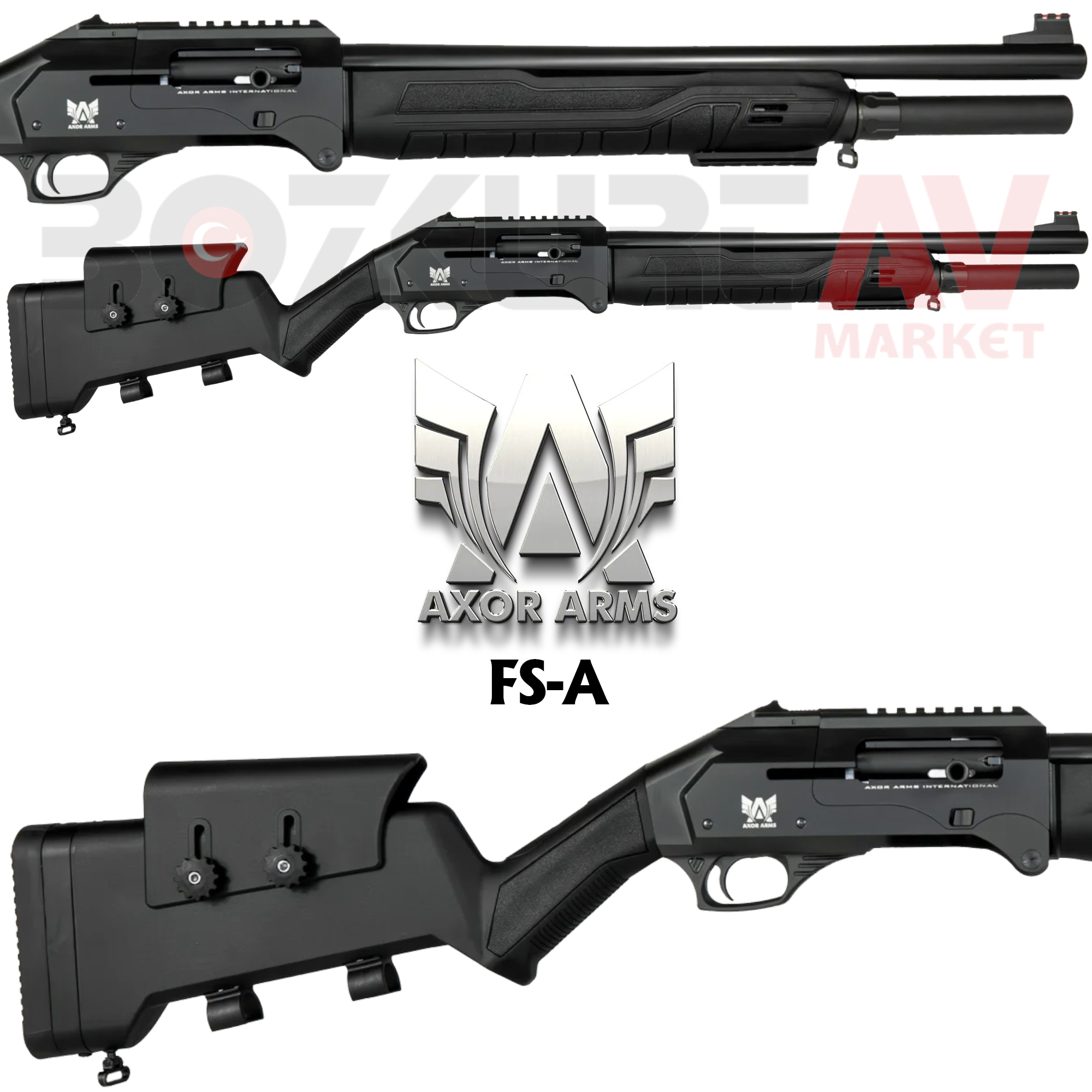 Axor Arms FS-A Katlanabilir Otomatik Av Tüfeği