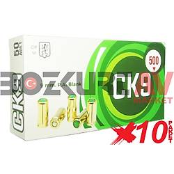 En ucuz Özkursan CK9 Gold 9 mm 10 Paket Kurusıkı Tabanca Mermisi