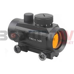 En ucuz Vector Optics Cactus 1x35 Dovetail Hedef Noktalayıcı Red