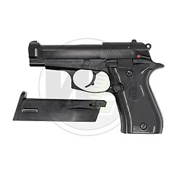 En ucuz We Beretta M84 Cheetah Siyah Blowback Airsoft Havalı