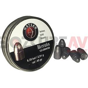 Hatsan Hercules 6,35 mm Havalı Tüfek Saçması (45 Grain - 125 Adet)