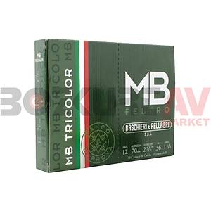 B&P MB Tricolor 36 Gram 12 Kalibre Av Fişeği