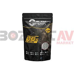 GMax Defense 0,25 Gram 6 mm Airsoft BB (4000 Adet - 1 Kg)