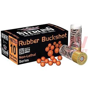 Sterling Rubber Buckshot 12 Kalibre Savunma Fişeği