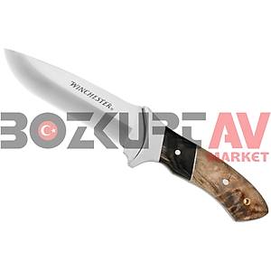 Winchester 22-41784 Burl Wood Fixed Bıçak (Kılıf Hediyeli)