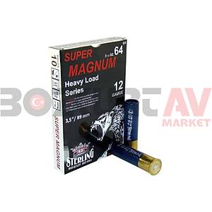 Sterling 64 Gram Super Magnum 12 Kalibre Av Fişeği