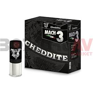 Cheddite MACH3 Trap 24 Gram 12 Kalibre Trap Atış Fişeği