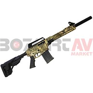 Hatsan Escort DF 12 Tactical Full Metal Camo MAX4HD Otomatik Av Tüfeği