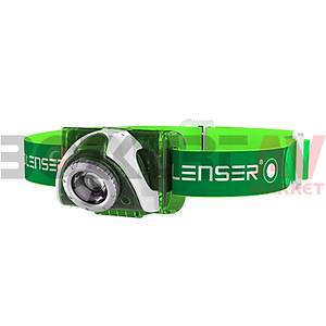 Led Lenser SEO3 Yeşil Kafa Feneri