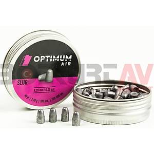 Optimum Air Slug 6,35 mm Havalı Tüfek Saçması (46 Grain - 100 Adet)