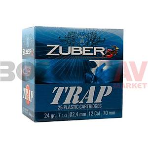 Zuber 24 Gram 12 Kalibre Trap Atış Fişeği