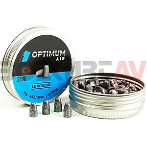 Optimum Air Slug 6,35 mm Havalı Tüfek Saçması (49 Grain - 100 Adet)