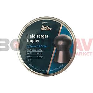 H&N Field Target Trophy 5,5 mm Havalı Tüfek Saçması (14,66 Grain - 500 Adet)