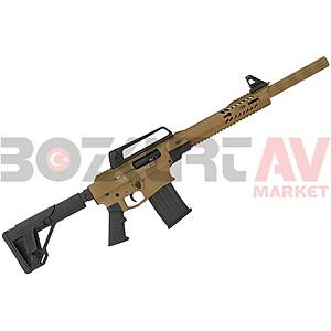 Hatsan Escort DF 12 Tactical Full Metal Cerakote FDE Otomatik Av Tüfeği