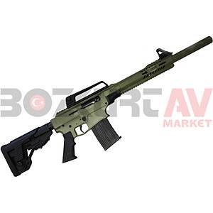 Hatsan Escort DF 12 Tactical Full Metal Cerakote Green Otomatik Av Tüfeği