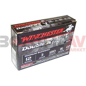 Winchester Double X Magnum 15 Pellets Buckshot 12 Kalibre Şevrotin