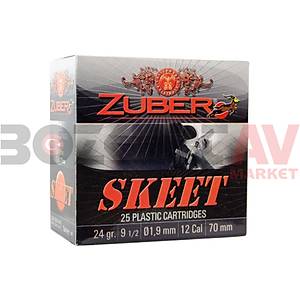 Zuber 24 Gram 12 Kalibre Skeet Atış Fişeği