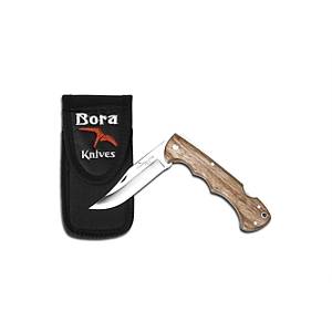 Bora 211 ZB Ergonomik Kilitli Zeytin Ağacı Saplı Çakı