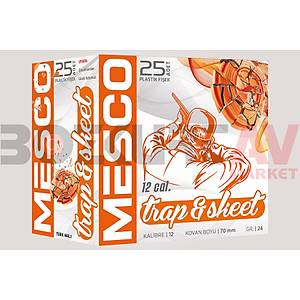 Mesco Skeet 24 Gram 12 Kalibre Skeet Atış Fişeği