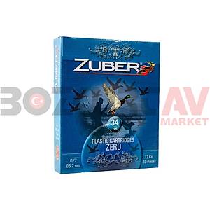 Zuber 34 Gram ZERO 12 Kalibre Av Fişeği