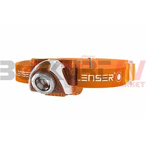 Led Lenser SEO3 Turuncu Kafa Feneri