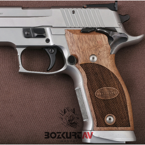 Sig Sauer P 226 X-Five Pütür Desen Ceviz Tabanca Kabzası