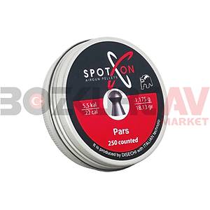 Spot On Pars 5,5 mm Havalı Tüfek Saçması (18,13 Grain - 250 Adet)