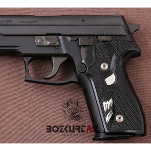 Sig Sauer P 228 - 229 Siyah Pleksi Tabanca Kabzası