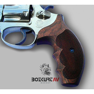 Smith & Wesson Lady Kısa Ceviz Tabanca Kabzası