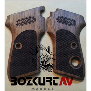 Bersa 7,65 mm Ceviz Tabanca Kabzası